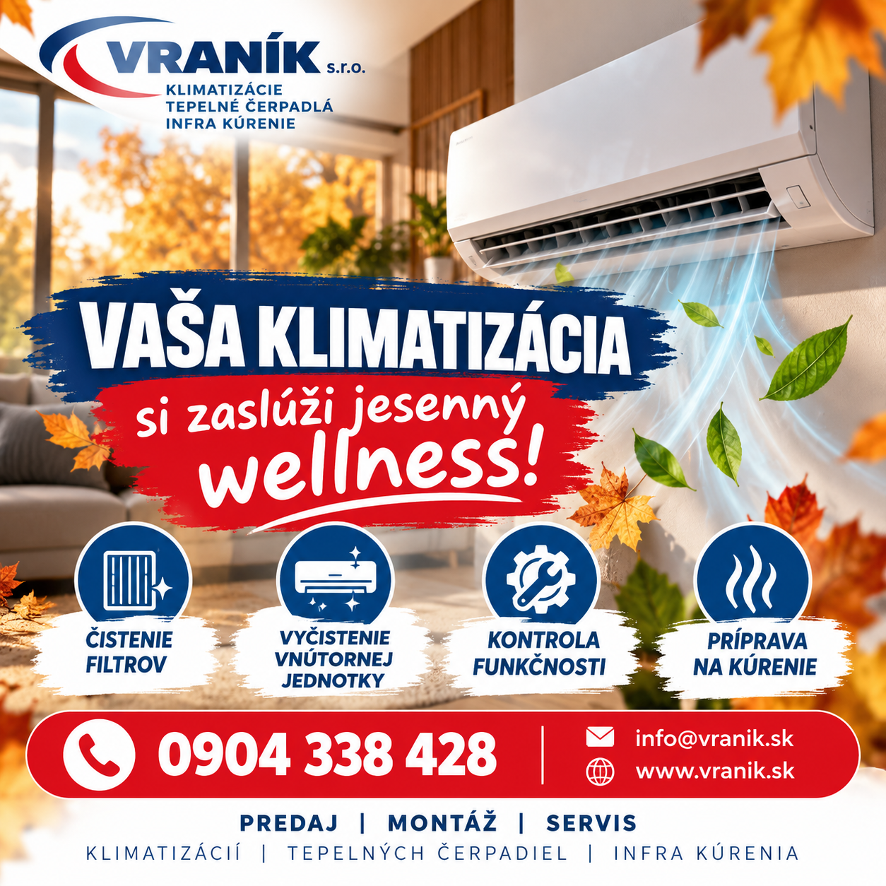 Servis klimatizácie po lete: pripravte ju na ďalšiu sezónu