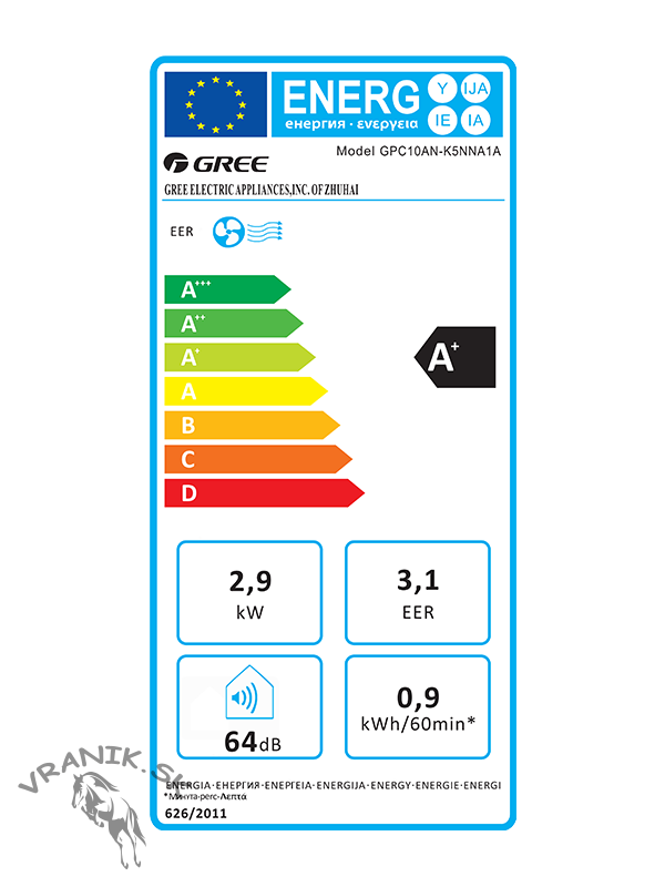Gree Mona 3,5 kW
