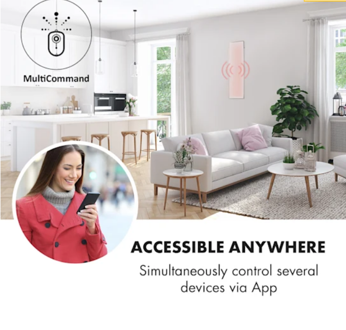 Infrapanel Smart WiFi 1200W 120x100