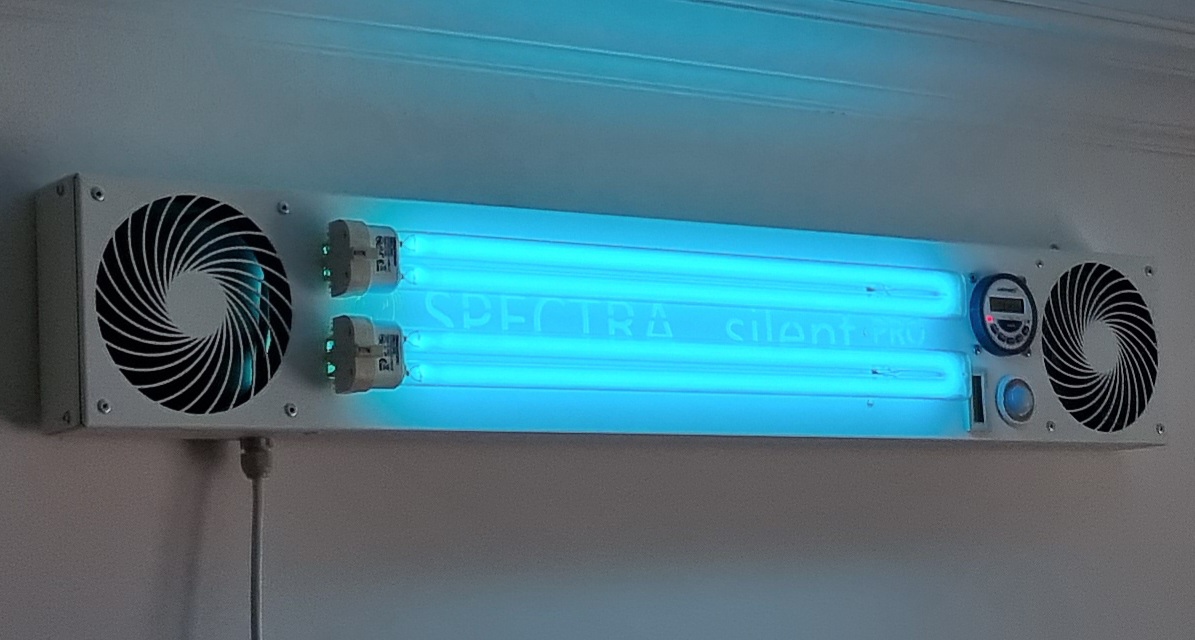 Germicídny žiarič Kombi Spectra Silent Pro Lite 72W+72W