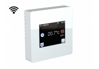 Termostat TFT WiFi biely